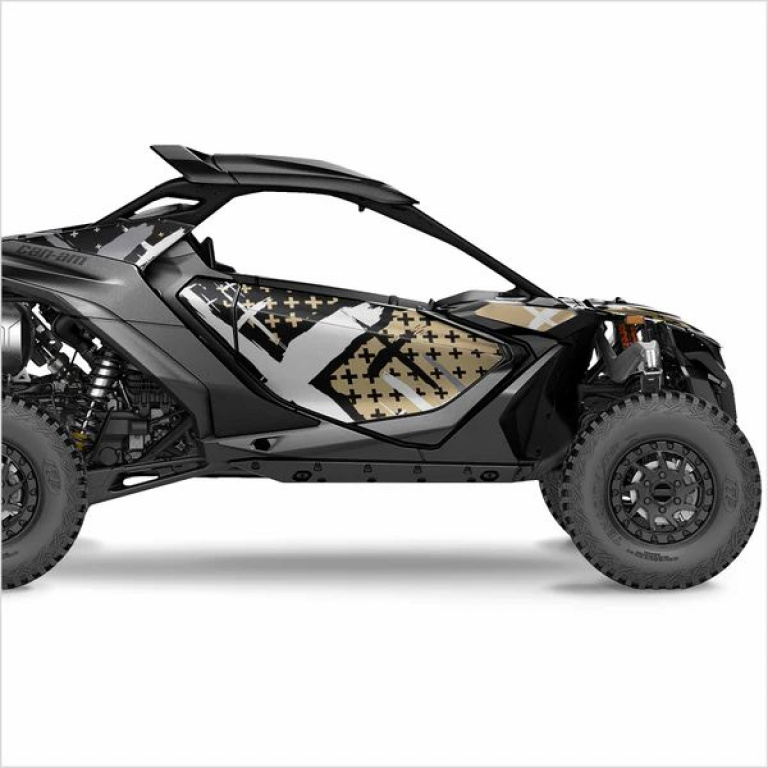 X-Design Beige S Version for Can-Am Maverick R 2 Doors
